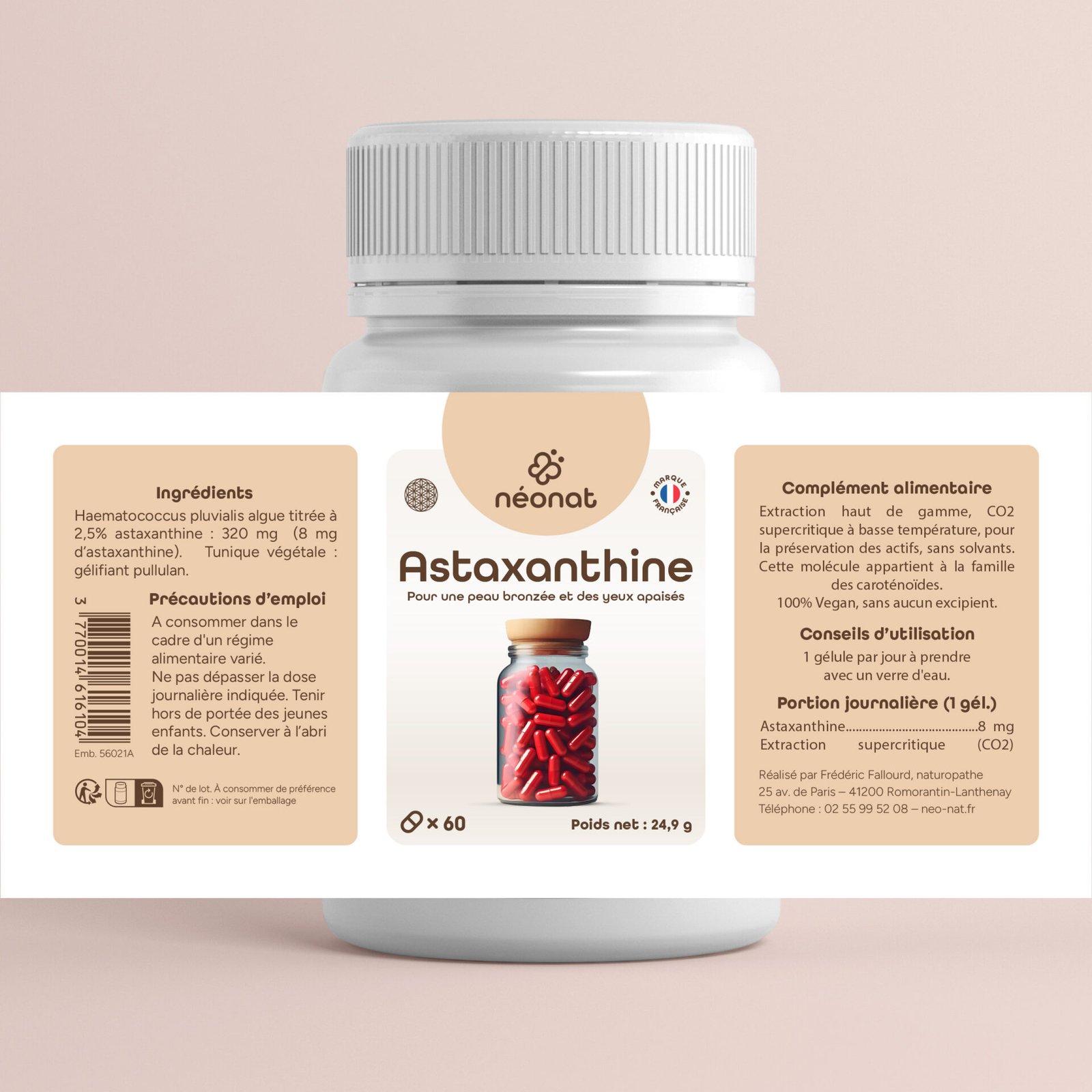 Gélules de chlorophylle naturelle pour la flore intestinale et la détox – Néonat