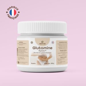 Complément alimentaire Glutamine Kyowa – flacon vu de face – Néonat