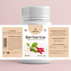 Complément alimentaire Berbérine – étiquette complète – Néonat