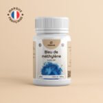 Rendu 3D du produit Bleu de Méthylène au format gélules.