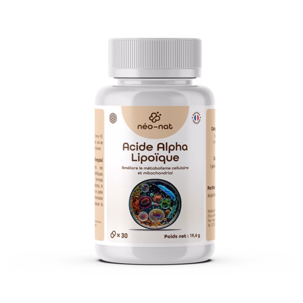 Acide Alpha lipoique 30 gelules