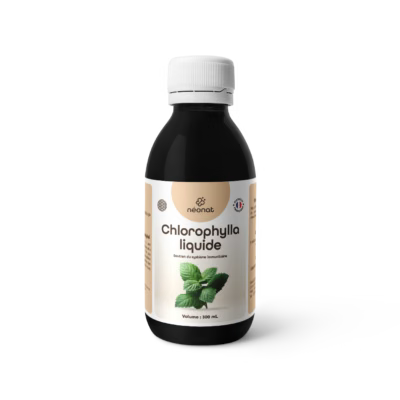 Flacon de Chlorophyllia Néo-Nat, chlorophylle liquide magnésienne de luzerne