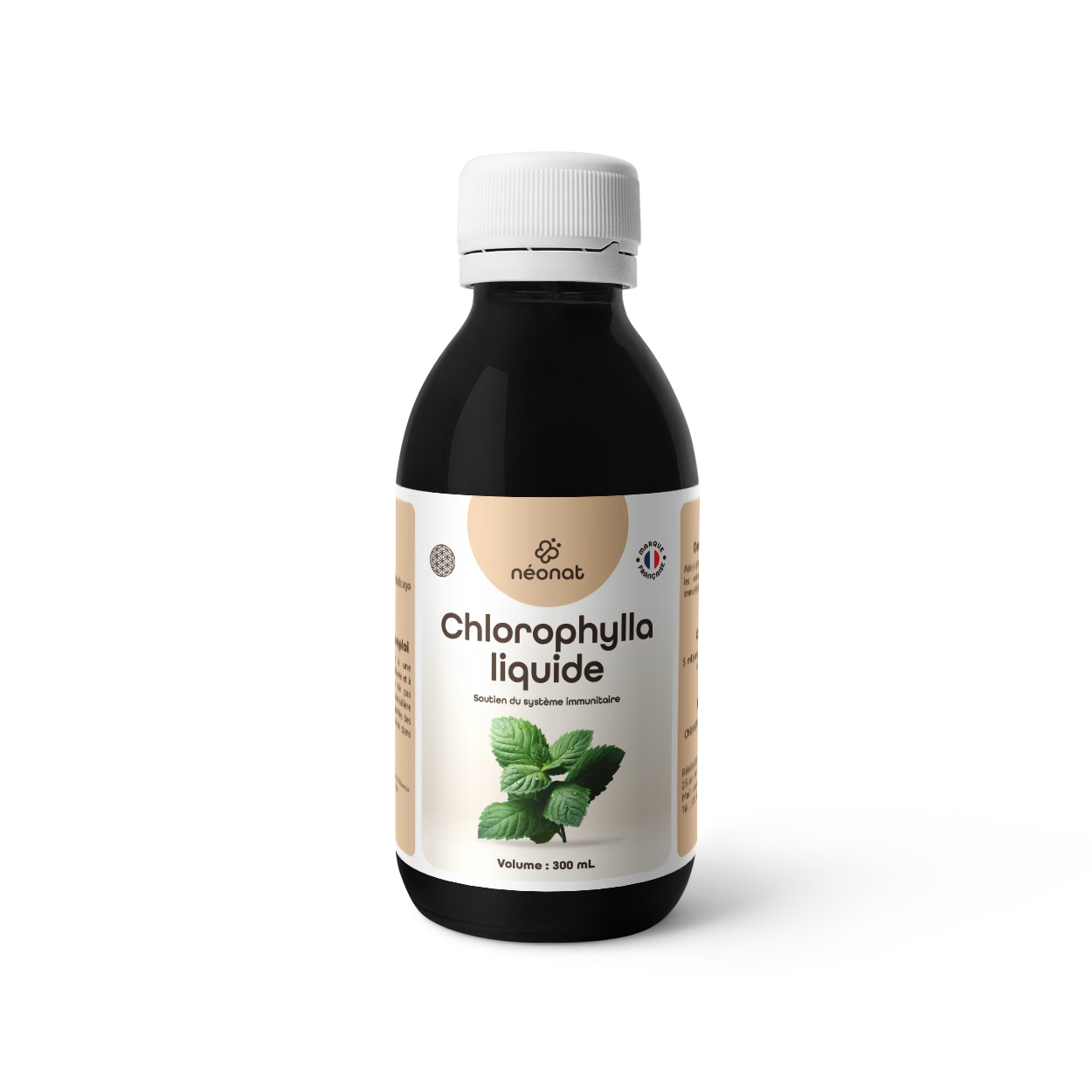 Flacon de Chlorophyllia Néo-Nat, chlorophylle liquide magnésienne de luzerne