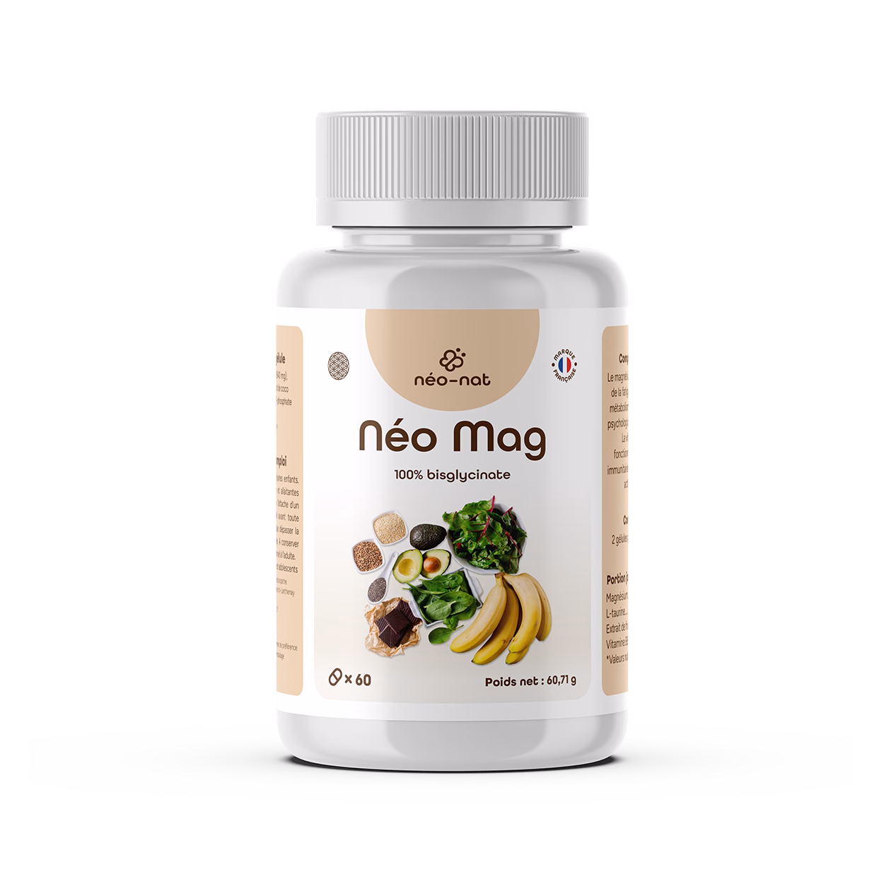 Magnesium 60 gelules