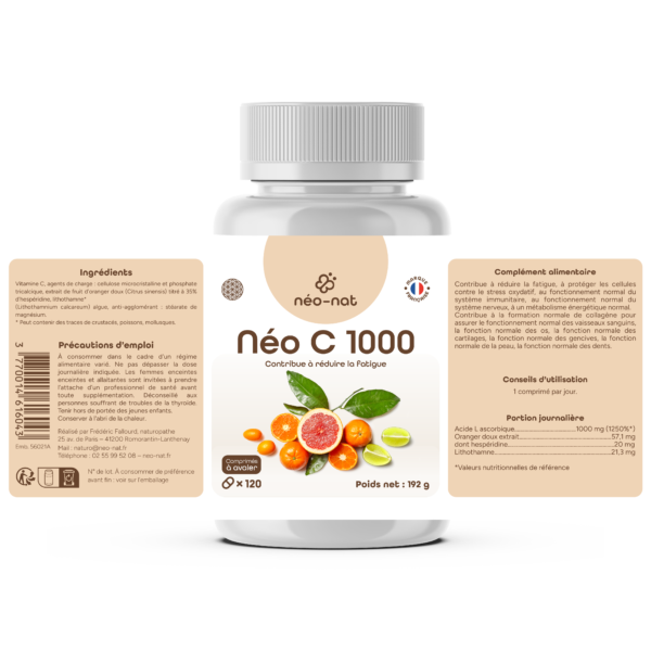 Étiquette Néo C 1000 Néo-Nat : composition et conseils d’utilisation