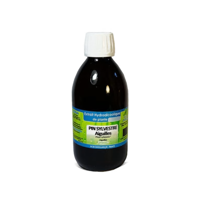 Flacon d'extrait d'aiguilles de pin sylvestre bio Néo-Nat, 250 ml