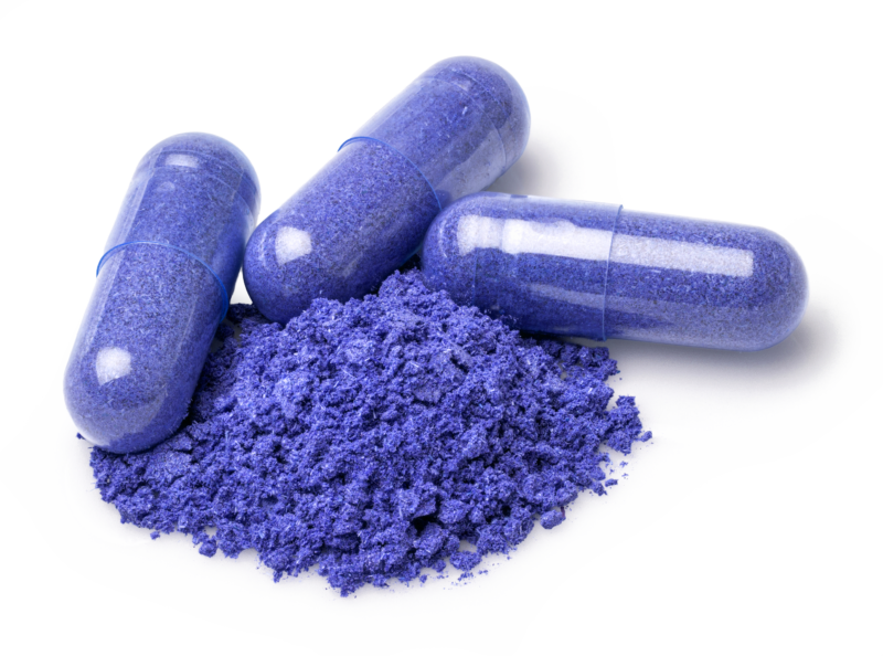 Gelules bleu